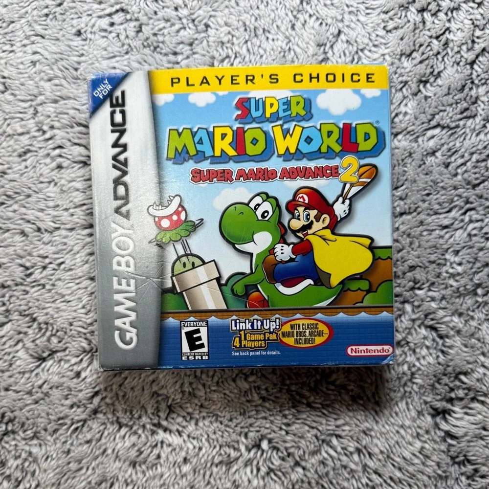 CIB Super Mario World Super Mario Advance 2 Nintendo Game Boy Advance Video Game